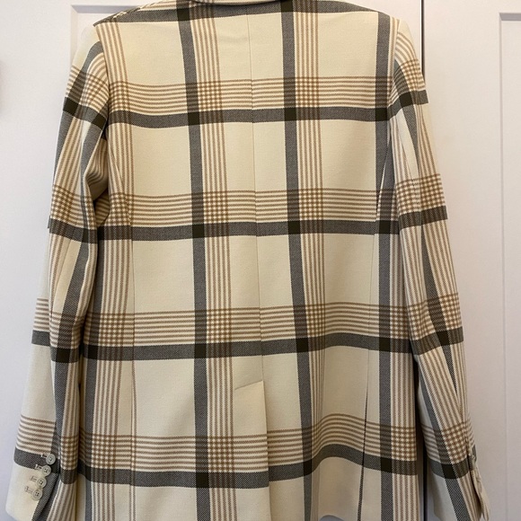 Wilfred (Aritzia) Destiny Blazer in plaid - Picture 3 of 6